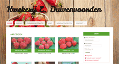 Desktop Screenshot of kweduivenvoorden.nl
